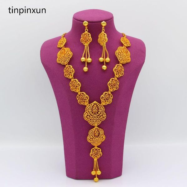 earrings & necklace pinxun 2021 trendy earring jewelry set for women bridal wedding 24k gold color dubai african arab mom couple gifts, Silver
earrings & necklace pinxun 2021 trendy earring jewelry set for women bridal wedding 24k gold color dubai african arab mom couple gifts, Silver