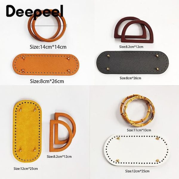 bag parts & accessories 3pcs/set deepeel female diy homemade bags handle and bottom suit wood kiss clasp handles letaher knitting sewing acc, Black
bag parts & accessories 3pcs/set deepeel female diy homemade bags handle and bottom suit wood kiss clasp handles letaher knitting sewing acc, Black