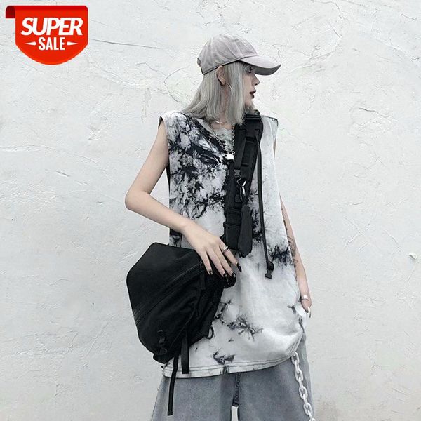 sleeveless vest men and women summer thin hip-hop t-shirt tide brand ins personality trend outer wear sports waistcoat loose #dv3o, White;black
sleeveless vest men and women summer thin hip-hop t-shirt tide brand ins personality trend outer wear sports waistcoat loose #dv3o, White;black