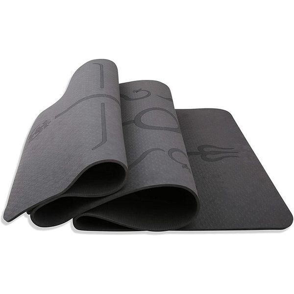 yoga mats -eco friendly mat, pilates exercise fitness mat tpe non-slip 1/4inch thick, anti -tear sweat resistant
yoga mats -eco friendly mat, pilates exercise fitness mat tpe non-slip 1/4inch thick, anti -tear sweat resistant