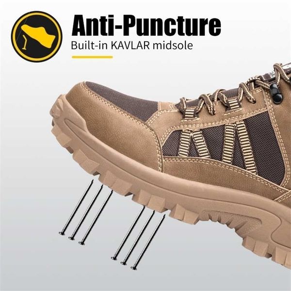 men's safety shoes anti-smashing anti-puncture work steel toe cap non-slip high temperature resistant protective 211217, Black;brown
men's safety shoes anti-smashing anti-puncture work steel toe cap non-slip high temperature resistant protective 211217, Black;brown