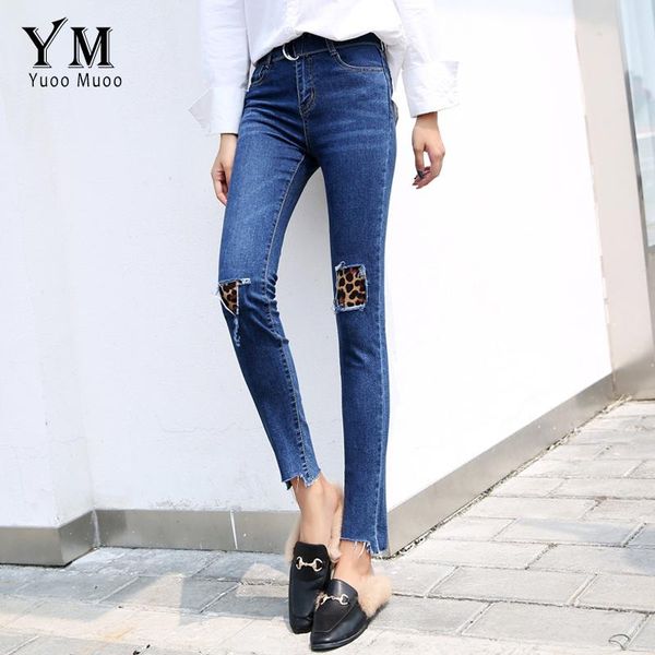women's jeans yuoomuoo 2021 fashion leopard patchwork skinny women elastic stretch ladies denim pants trousers jean femme, Blue
women's jeans yuoomuoo 2021 fashion leopard patchwork skinny women elastic stretch ladies denim pants trousers jean femme, Blue