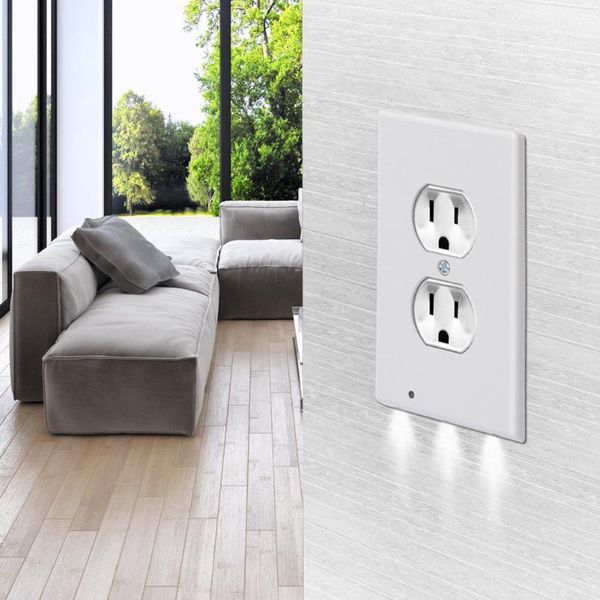 night lights 5pcs light ambient sensor duplex high-quality durable convenient outlet cover wall plate with led
night lights 5pcs light ambient sensor duplex high-quality durable convenient outlet cover wall plate with led