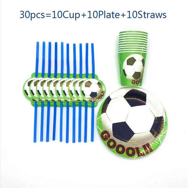 disposable dinnerware 30/60pcs world cup theme football soccer green paper tableware birthday party supplies on plate straw tablecloth
disposable dinnerware 30/60pcs world cup theme football soccer green paper tableware birthday party supplies on plate straw tablecloth