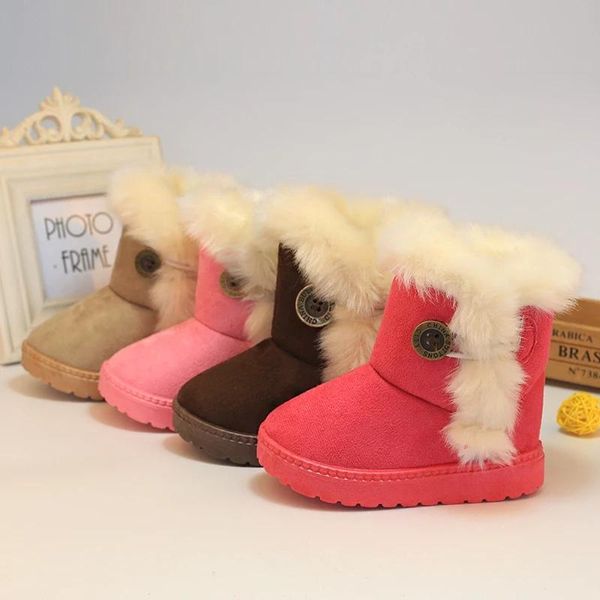 winter children boots faux suede furry lined boys girls snow soft ankle buckle warm kids shoes(baby/little girls), Black;grey
winter children boots faux suede furry lined boys girls snow soft ankle buckle warm kids shoes(baby/little girls), Black;grey