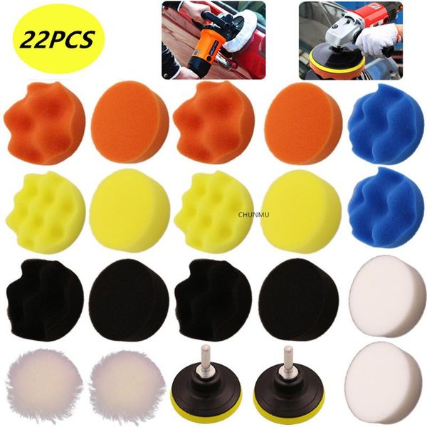 care products 3 inch 22pcs car polishing disc self-adhesive buffing waxing sponge wool wheel pad for polisher drill adapter
care products 3 inch 22pcs car polishing disc self-adhesive buffing waxing sponge wool wheel pad for polisher drill adapter