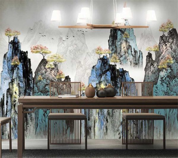wallpapers wellyu customized wallpaper 3d hand-painted chinese landscape mountain tv living room background
wallpapers wellyu customized wallpaper 3d hand-painted chinese landscape mountain tv living room background