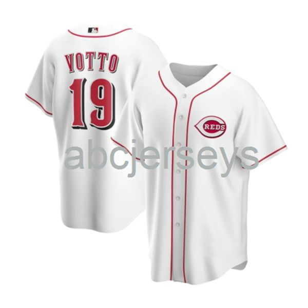 men women kids joey votto #19 white baseball jersey xs-6xl embroidery new baseball jerseys, Black
men women kids joey votto #19 white baseball jersey xs-6xl embroidery new baseball jerseys, Black