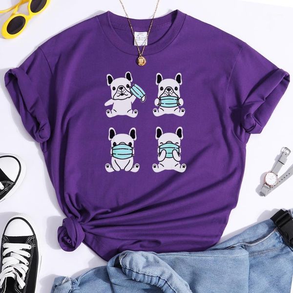 kawaii anime pug dog wear mask cartoon print female tees shirts casual style fashion t shirt summer loose women's t-shirt, White
kawaii anime pug dog wear mask cartoon print female tees shirts casual style fashion t shirt summer loose women's t-shirt, White