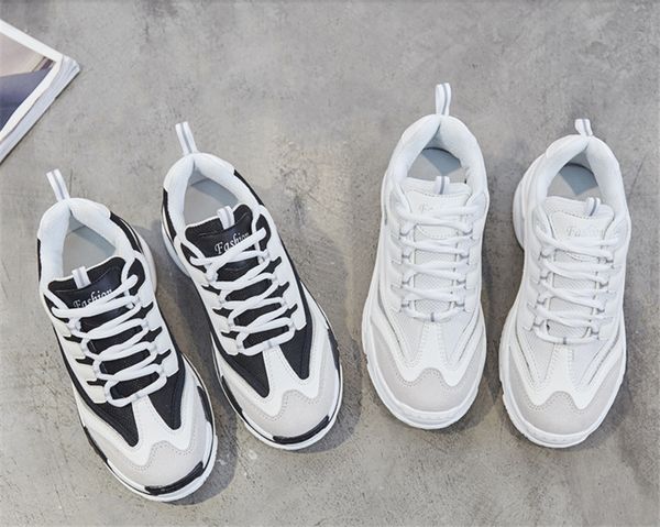 hbp 2021 men women sneaker casual shoes snake leather sneakers ace bee embroidery stripes shoe walking sports trainers more colour, Black