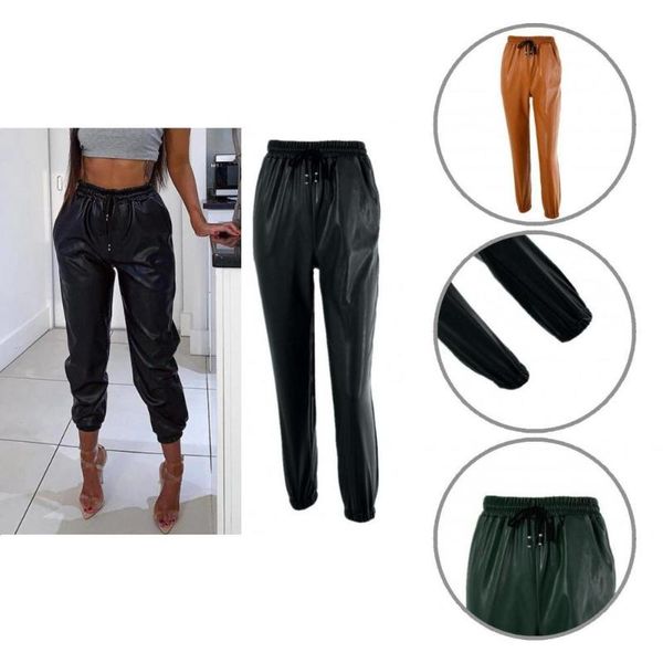 women's pants & capris long elastic waist loose windproof solid color women casual trousers, Black;white
women's pants & capris long elastic waist loose windproof solid color women casual trousers, Black;white