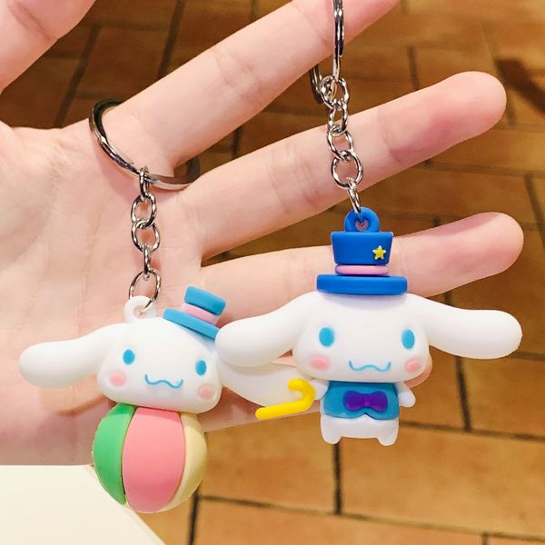 10pieces/lot latest version cute anime melody keychain kawaii cartoon big eared dog key rings cup and ball style women bag pendant key chai, Silver
10pieces/lot latest version cute anime melody keychain kawaii cartoon big eared dog key rings cup and ball style women bag pendant key chai, Silver