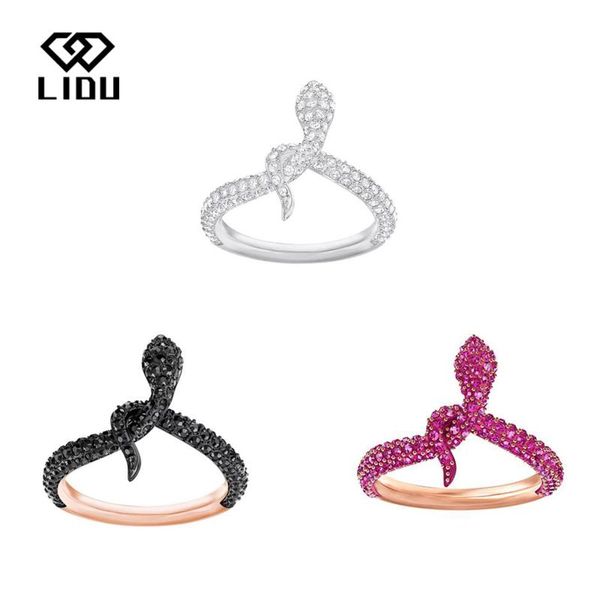 cluster rings lidu swa snake ring plated with rose gold delivers gifts to friends by mail manufacturers wholesale, Golden;silver
cluster rings lidu swa snake ring plated with rose gold delivers gifts to friends by mail manufacturers wholesale, Golden;silver
