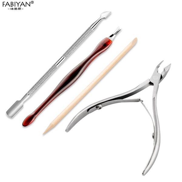 nail art kits 1/4pcs stainless steel set cuticle clipper dead skin fork remover polish pusher wooden stick dotting pen manicure tool
nail art kits 1/4pcs stainless steel set cuticle clipper dead skin fork remover polish pusher wooden stick dotting pen manicure tool