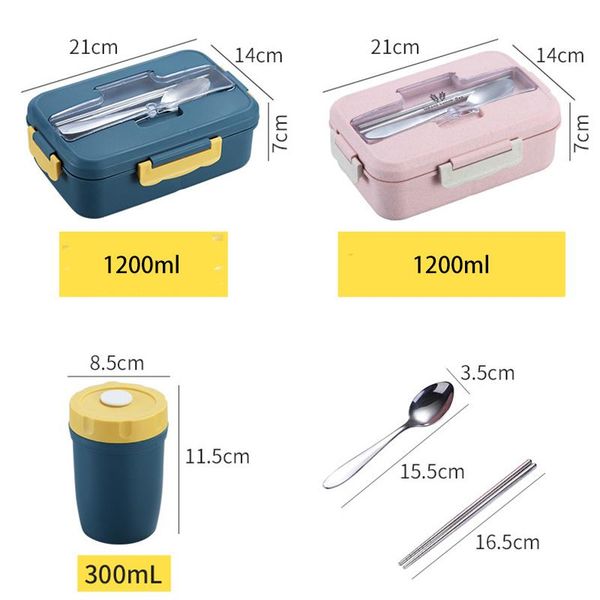dinnerware sets wheat straw lunch box with compartments portable bento japanese style leakproof container for kids tableware
dinnerware sets wheat straw lunch box with compartments portable bento japanese style leakproof container for kids tableware