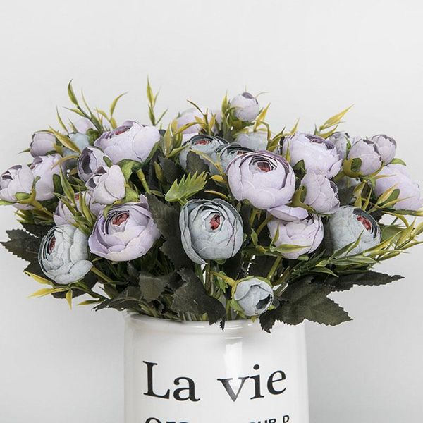 10heads/1 bundle silk tea roses bride bouquet for christmas home wedding year decoration fake plants artificial flowers decorative & wreaths
10heads/1 bundle silk tea roses bride bouquet for christmas home wedding year decoration fake plants artificial flowers decorative & wreaths