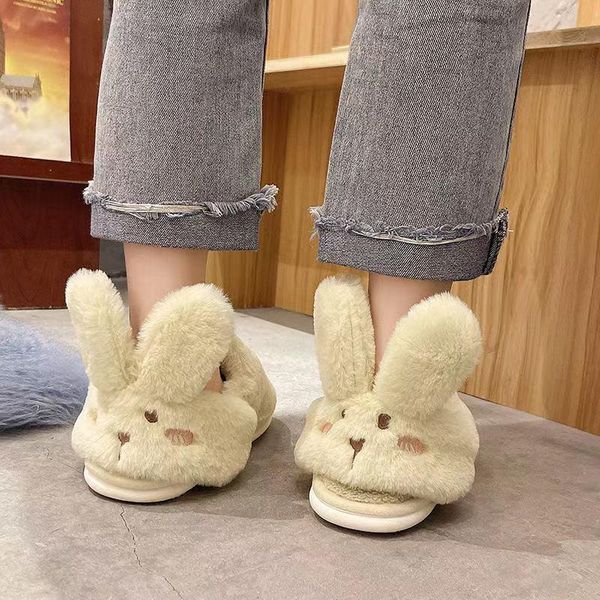 slippers winter women furry hairy warm short plush floor shoes cartoon slides faux fur cotton with ears, Black
slippers winter women furry hairy warm short plush floor shoes cartoon slides faux fur cotton with ears, Black