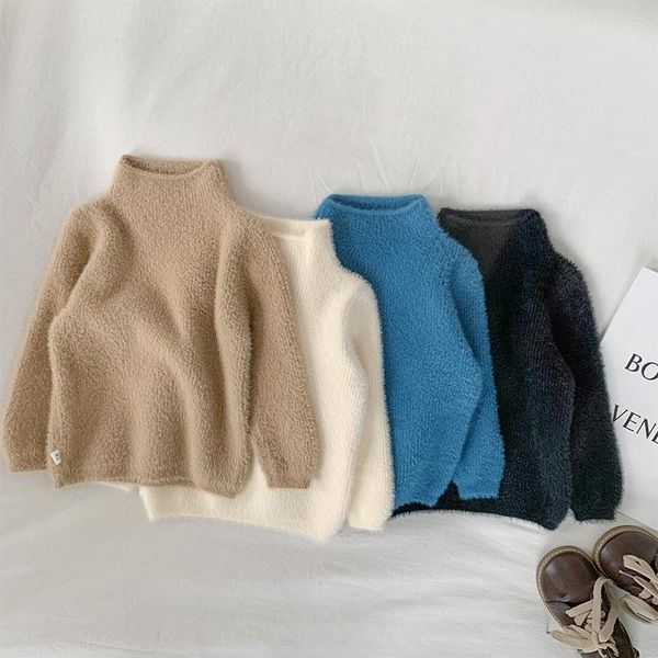 pullover 2021 girls boys knitted thicken sweater winter full sleeve fashion kids 1-7 years, Blue
pullover 2021 girls boys knitted thicken sweater winter full sleeve fashion kids 1-7 years, Blue