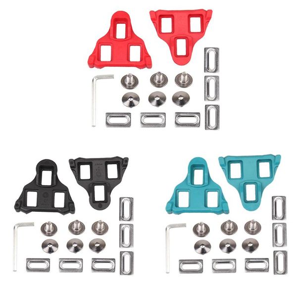 bike pedals bicycle cleats 6 degree float adjustable 3-hole pedal cleat set for mtb mountain road cycling accessories
bike pedals bicycle cleats 6 degree float adjustable 3-hole pedal cleat set for mtb mountain road cycling accessories
