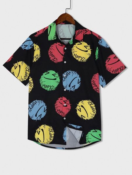 romwe guys cartoon print shirt 78iu#, White;black
romwe guys cartoon print shirt 78iu#, White;black