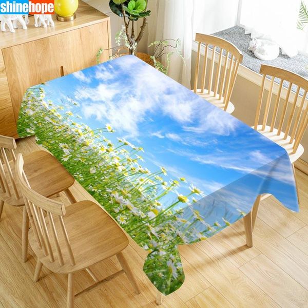 table cloth custom daisy flowers oxford print waterproof oilproof home rectangular party cover 100x140cm/140x250cm
table cloth custom daisy flowers oxford print waterproof oilproof home rectangular party cover 100x140cm/140x250cm