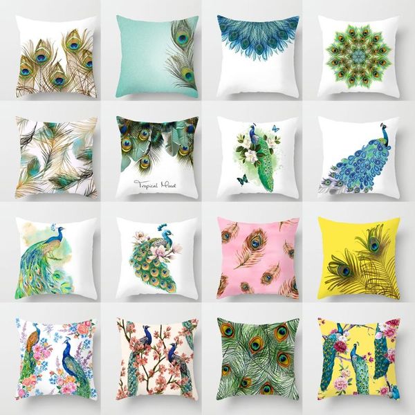 cushion/decorative pillow flowers throw cover blue peacock feather pattern case square room decor cushion for home couch sofa bed
cushion/decorative pillow flowers throw cover blue peacock feather pattern case square room decor cushion for home couch sofa bed