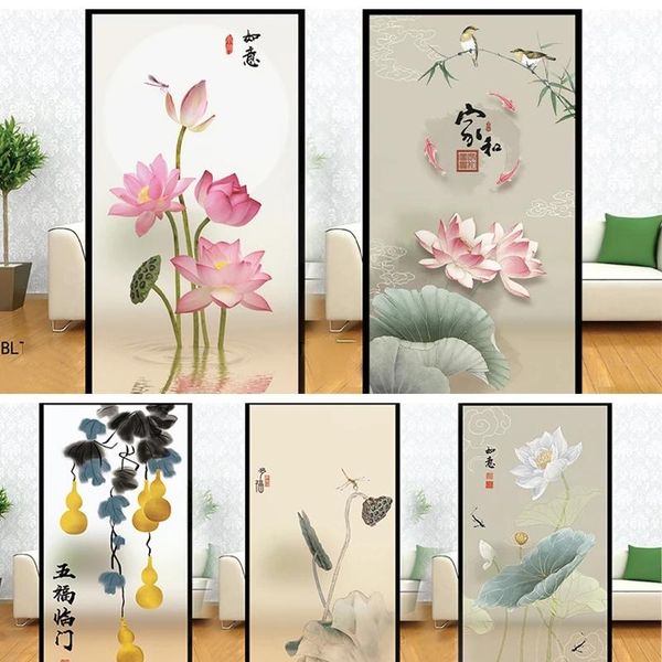 wall stickers lotus self-adhesive chinese landscape static sticker home office frosted films decorative window glass
wall stickers lotus self-adhesive chinese landscape static sticker home office frosted films decorative window glass