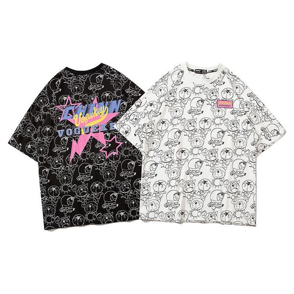 fashion t shirt impas national half sleeve men's pure cotton summer clothes ins handsome short loose, White;black
fashion t shirt impas national half sleeve men's pure cotton summer clothes ins handsome short loose, White;black
