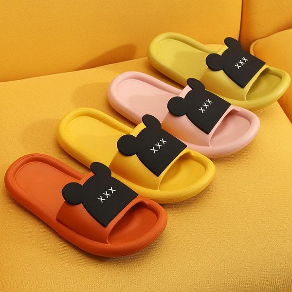fashion summer women's slippers couple home eva shoes indoor slipper soft non-slip bathroom for men, Black
fashion summer women's slippers couple home eva shoes indoor slipper soft non-slip bathroom for men, Black