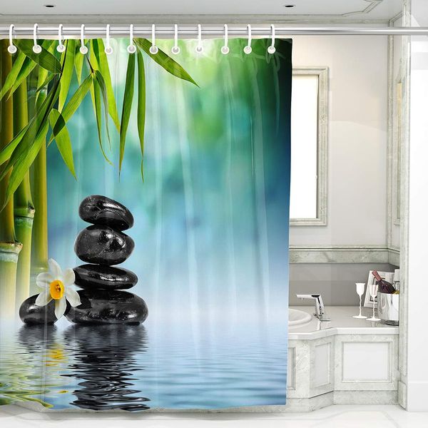 shower curtain durable polyester green bamboo black stone shower curtains with 12 hooks bathroom decor bath curtain waterproof
shower curtain durable polyester green bamboo black stone shower curtains with 12 hooks bathroom decor bath curtain waterproof