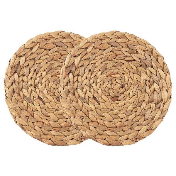 mats & pads natural handmade straw woven placemat wooden round braided mat heat resistant insulation anti-skidding pad water hyacinth pl
mats & pads natural handmade straw woven placemat wooden round braided mat heat resistant insulation anti-skidding pad water hyacinth pl