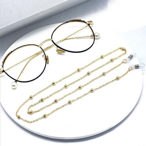 sunglasses frames 2021 chic fashion reading glasses chain for women metal casual pearl beaded eyeglass, Silver
sunglasses frames 2021 chic fashion reading glasses chain for women metal casual pearl beaded eyeglass, Silver