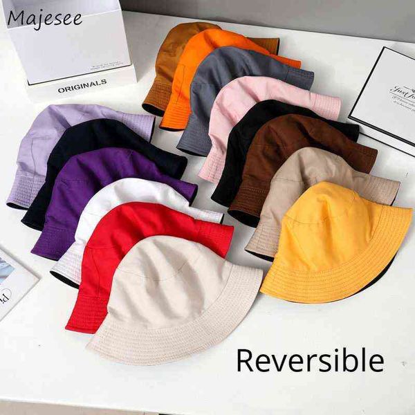 bucket hats summer sun protection reversible couple korean version classic all-match students casual outdoors trendy chic g220311, Blue;gray
bucket hats summer sun protection reversible couple korean version classic all-match students casual outdoors trendy chic g220311, Blue;gray