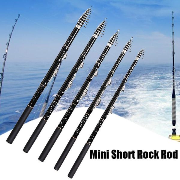 carbon fiber short fishing rod super hard mini portable rock pole yn07 boat rods 
carbon fiber short fishing rod super hard mini portable rock pole yn07 boat rods