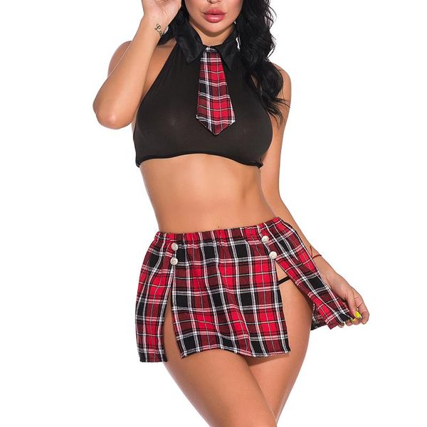 women's tracksuits schoolgirl cosplay women lingerie student uniform set ladies costume babydoll dress lace miniskirt outfit, Gray
women's tracksuits schoolgirl cosplay women lingerie student uniform set ladies costume babydoll dress lace miniskirt outfit, Gray