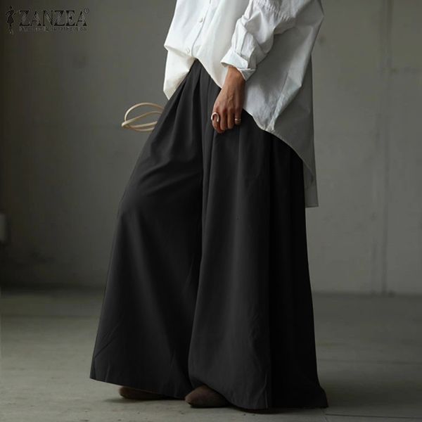 capris vintage wide leg pants women's spring trousers 2021 casual elastic waist long pantalon female solid turnip plus size 5xl, Black;white
capris vintage wide leg pants women's spring trousers 2021 casual elastic waist long pantalon female solid turnip plus size 5xl, Black;white
