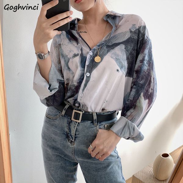 blouses shirts women turn-dowm collar long sleeve korean style printed simple streetwear trendy loose high elasticity breathable x0521, White
blouses shirts women turn-dowm collar long sleeve korean style printed simple streetwear trendy loose high elasticity breathable x0521, White