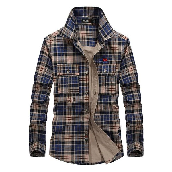men's casual shirts plaid flannel autumn spring 100% cotton long sleeve shirt military camisa masculina business dress, White;black
men's casual shirts plaid flannel autumn spring 100% cotton long sleeve shirt military camisa masculina business dress, White;black