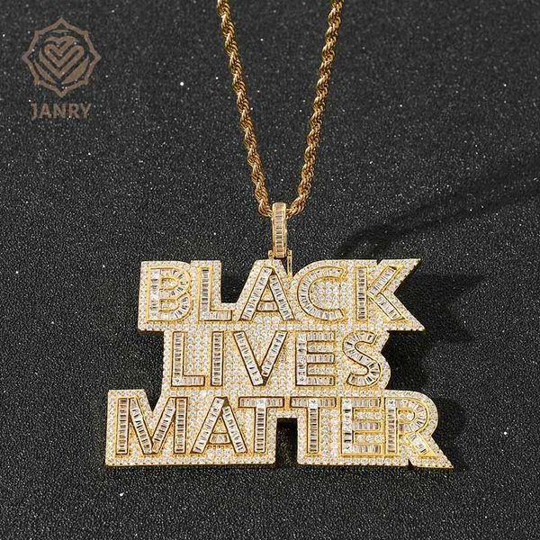 charms janry black lives matter letter slogan pendant necklace zircon male hip hop gold silver with 60cm chain for men women, Bronze;silver
charms janry black lives matter letter slogan pendant necklace zircon male hip hop gold silver with 60cm chain for men women, Bronze;silver