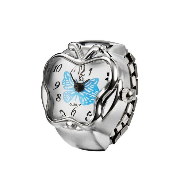 cluster rings creative butterfly dial mini electronic quartz watch ring women's personality cute joker jewelry party prom accessories d, Golden;silver
cluster rings creative butterfly dial mini electronic quartz watch ring women's personality cute joker jewelry party prom accessories d, Golden;silver