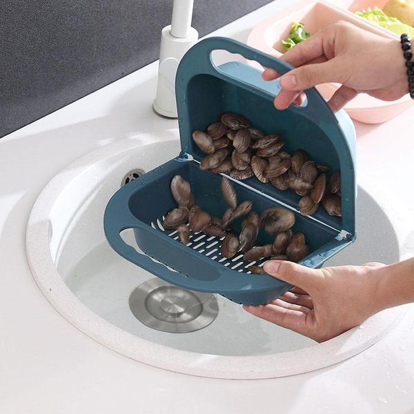 hanging baskets foldable drain basket kitchen plastic fruit vegetable cleaning basin household multi-function sink
hanging baskets foldable drain basket kitchen plastic fruit vegetable cleaning basin household multi-function sink