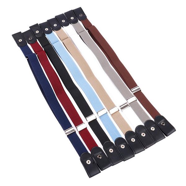 belts 1pcs jeans pants no buckle elastic belt women invisible buckle-waist, Black;brown
belts 1pcs jeans pants no buckle elastic belt women invisible buckle-waist, Black;brown