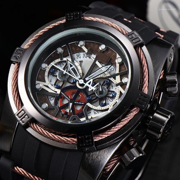 luxury brand men's watches large dial watch mens casual wristwatch business six hands quartz wristwatches, Slivery;brown
luxury brand men's watches large dial watch mens casual wristwatch business six hands quartz wristwatches, Slivery;brown