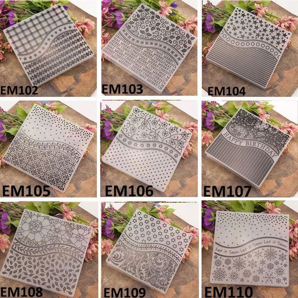 2pcs/lot plastic template stamping embossing folders for card making diy scrapbooking po decoration craft tools
2pcs/lot plastic template stamping embossing folders for card making diy scrapbooking po decoration craft tools