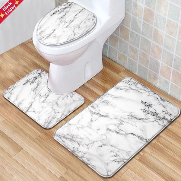 three-piece toilet floor mat marble pattern bathroom non-slip mats home decoration accessories bath
three-piece toilet floor mat marble pattern bathroom non-slip mats home decoration accessories bath