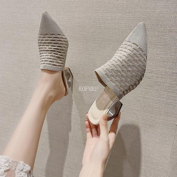 sandals 35-43 summer women pointed toe slippers 2022 fashion strange heels platform women's elastic fabric gladiator, Black
sandals 35-43 summer women pointed toe slippers 2022 fashion strange heels platform women's elastic fabric gladiator, Black