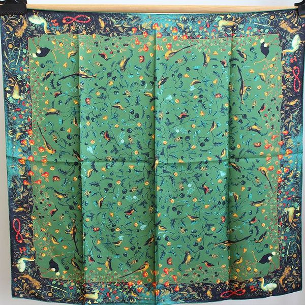 scarves 2021 kingfisher printing scarf 100% twill silk hand rolled edges shawl wrap 90*90cm, Blue;gray
scarves 2021 kingfisher printing scarf 100% twill silk hand rolled edges shawl wrap 90*90cm, Blue;gray