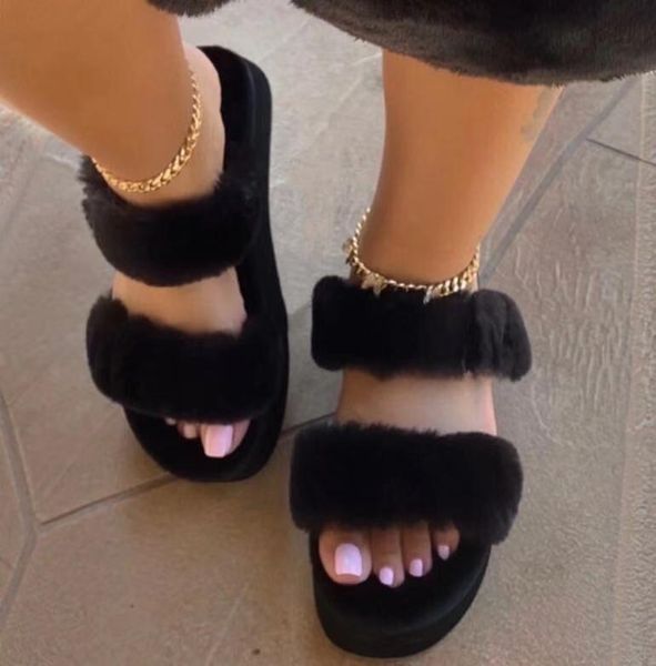 factory wholesale 2021 winter rainbow thick-bottomed wool candy color flat-bottomed large size slippers comfortable and vers, Black
factory wholesale 2021 winter rainbow thick-bottomed wool candy color flat-bottomed large size slippers comfortable and vers, Black