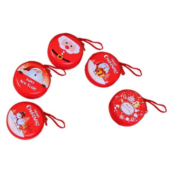 gift wrap 5pcs christmas themed pattern change purses round portable coin box tinplate candy boxes earphone usb cable storage bag (ra
gift wrap 5pcs christmas themed pattern change purses round portable coin box tinplate candy boxes earphone usb cable storage bag (ra