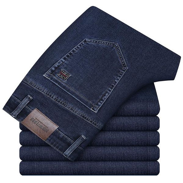 men's jeans luxury high-quality embroidered cotton fitted straight denim 2021 spring brand business casual trousers,8122, Blue
men's jeans luxury high-quality embroidered cotton fitted straight denim 2021 spring brand business casual trousers,8122, Blue